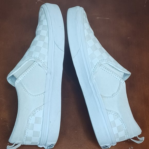 Vans Classic Slip-On Stackform Checkerboard Classic White Size 35 - Picture 5 of 10